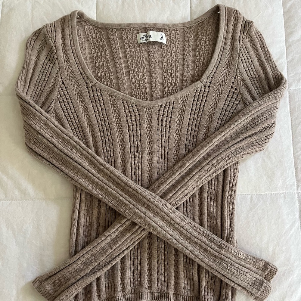 Ribbed Hollister Long Sleeve